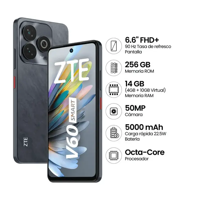Celular ZTE Blade V60 Smart 5G 14/256 GB's photo #1