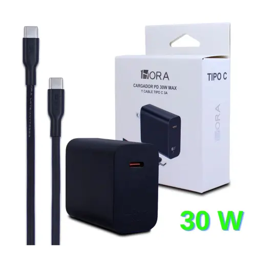 1Hora Cargador PD 30W y Cable Tipo C GAR165's photo #1