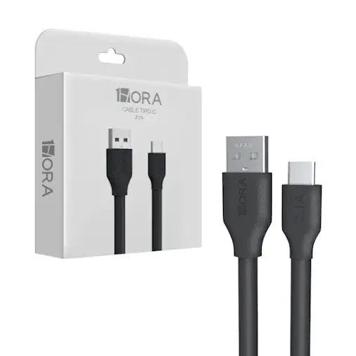 1HORA 1M Cable Tipo C 2.1A de carga y datos CAB237's photo #1