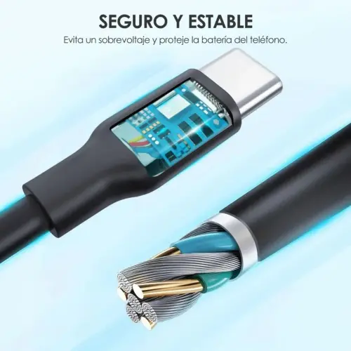 1HORA 1M Cable Tipo C 2.1A de carga y datos CAB237's photo #4