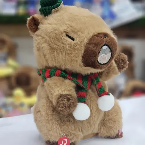 Capybara Navidad Interactivo 12 CM's photo #1