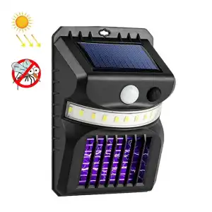 Solar Mata Mosquitos Led Sensor Inteligente miniatura 1